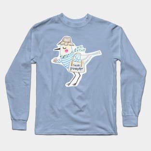 Coastal Grandmother Gull Long Sleeve T-Shirt